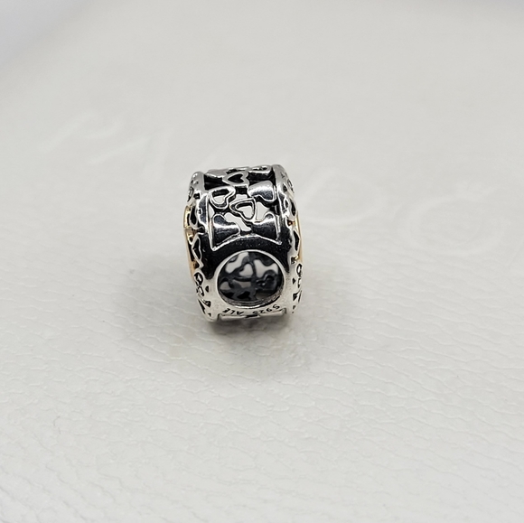 Authentic Pandora Charm with 14k Gold - Picture 5 of 5